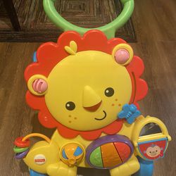 Lion Standing Push Toy/ Activity Center
