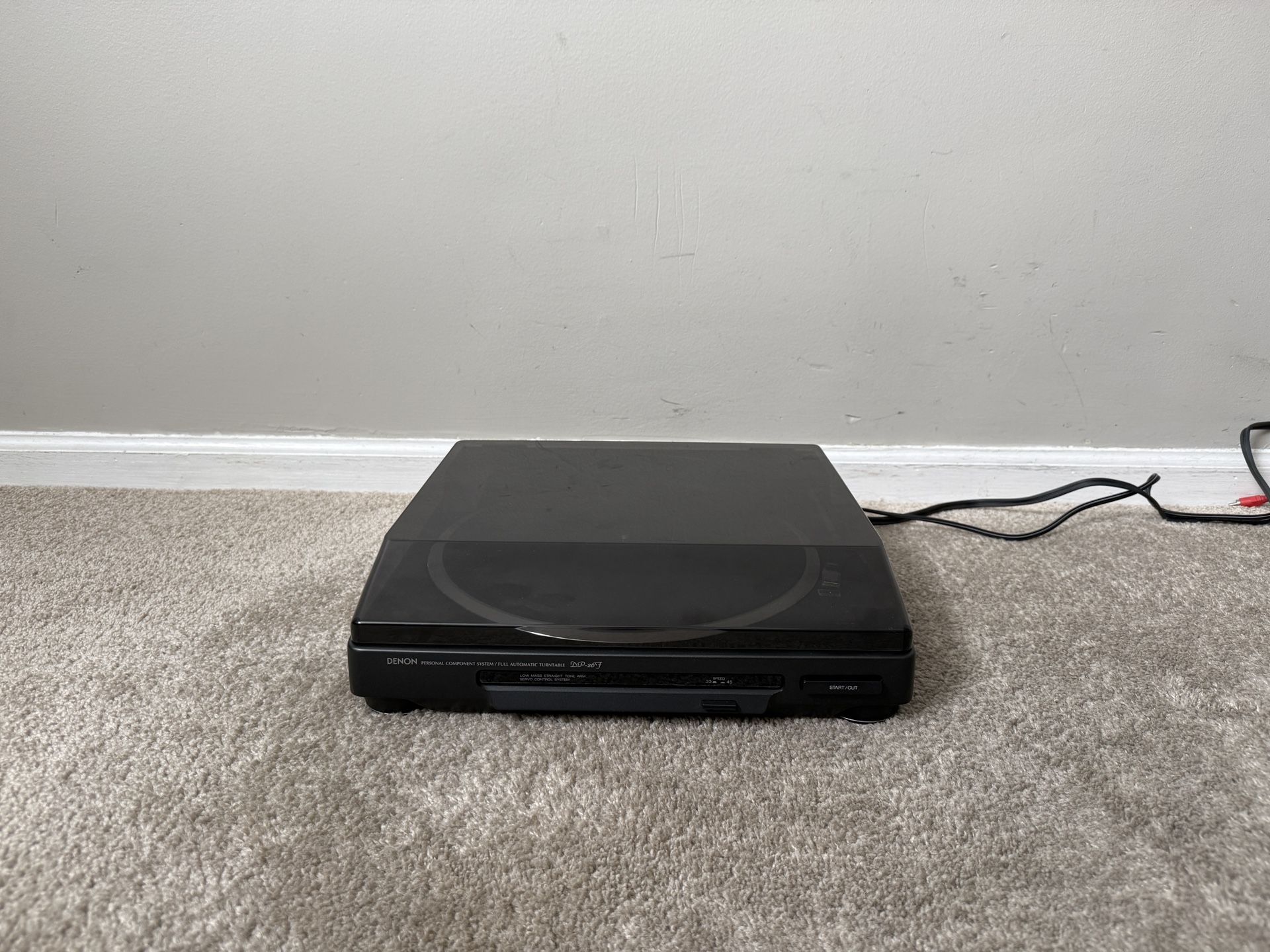 Denon DP-26F Record Player Turntable