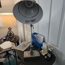 Heavy Lamp  Fir A Computer Or Art Desk 
