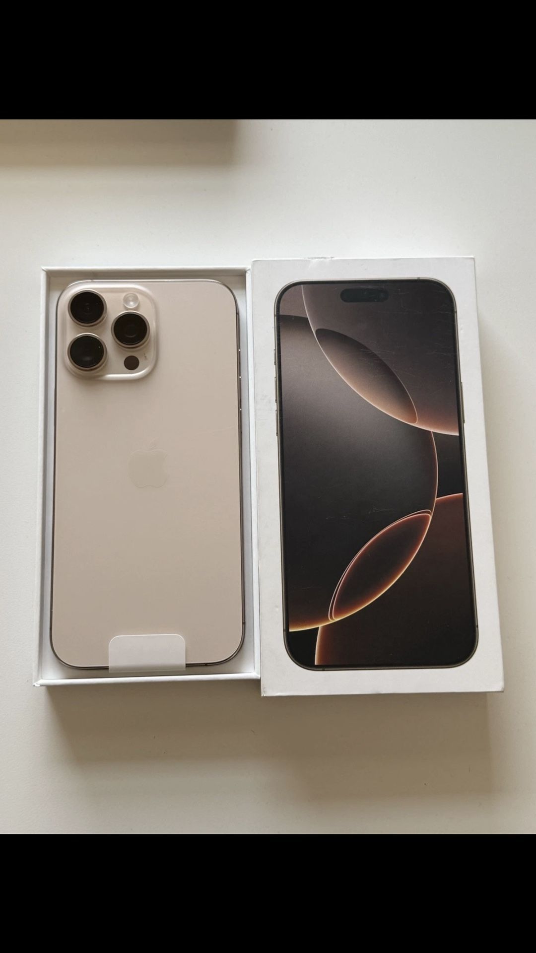 iPhone 16 Pro Max, Desert Gold, 256GB - Factory Unlocked