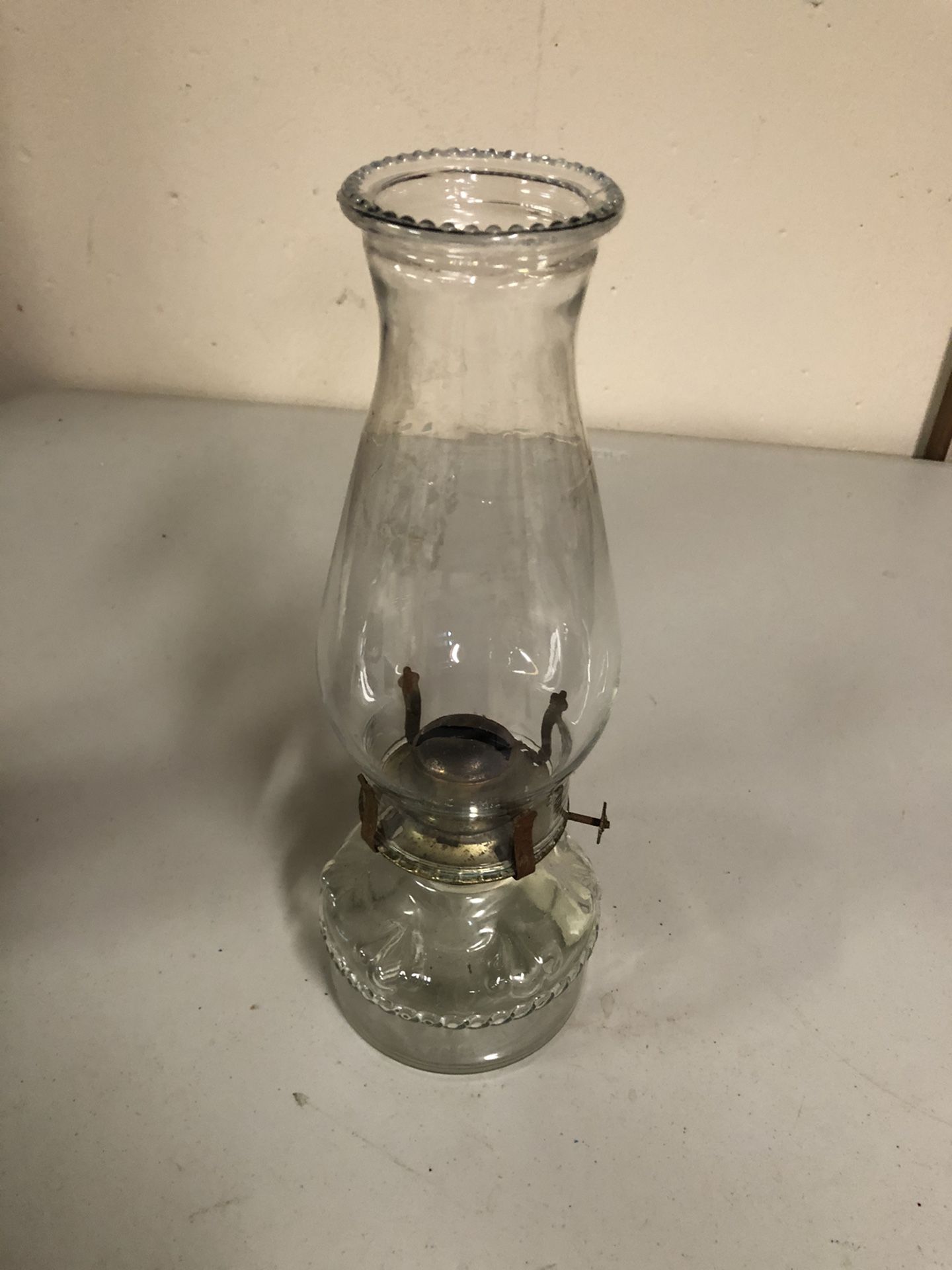 Vintage Hurricane Oil Lamp