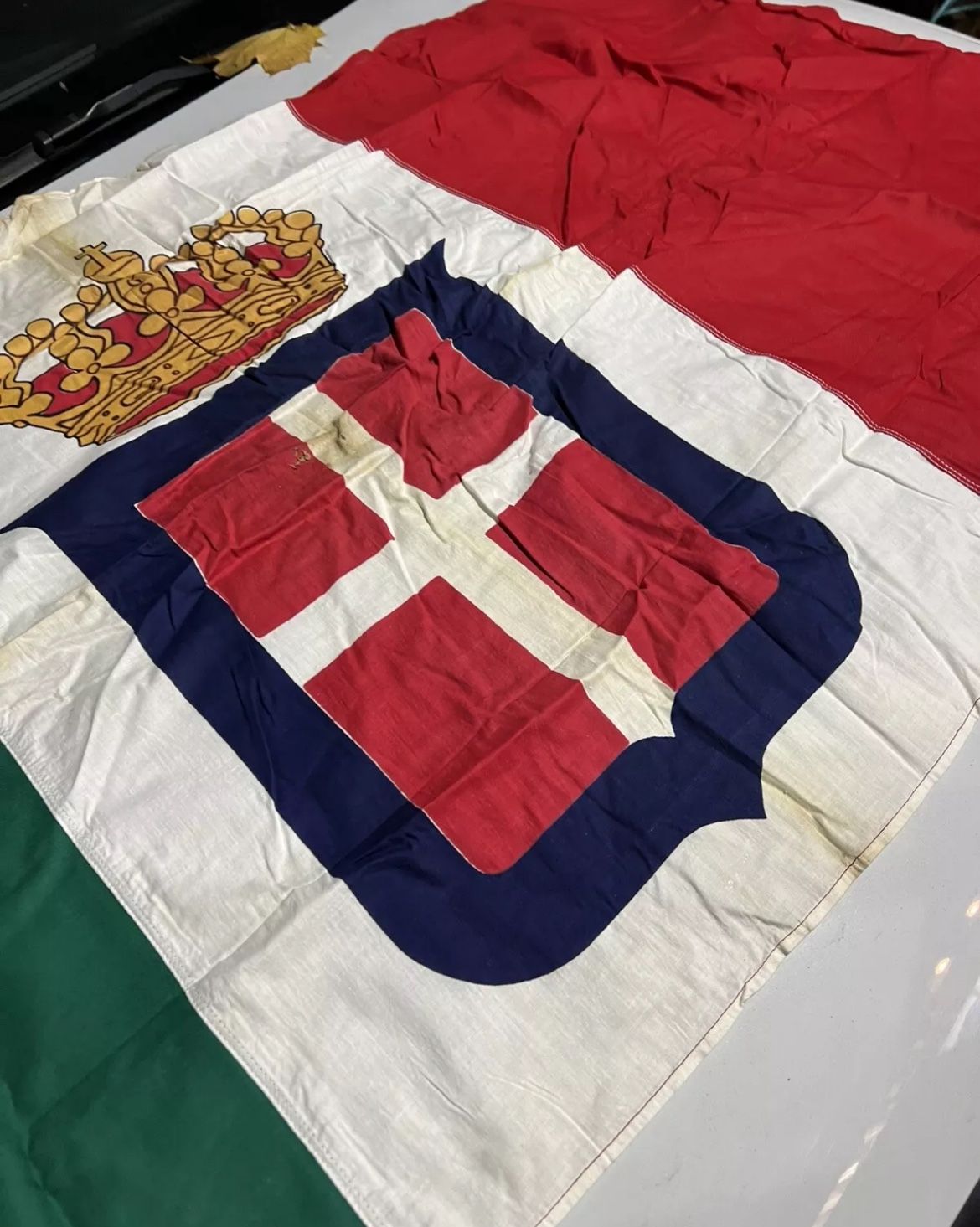Vintage Italian Flag