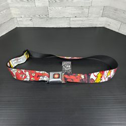 Buckle Down Brand Belt Buckle Mens Women Kids DC Comics Flash Great Shape NWT