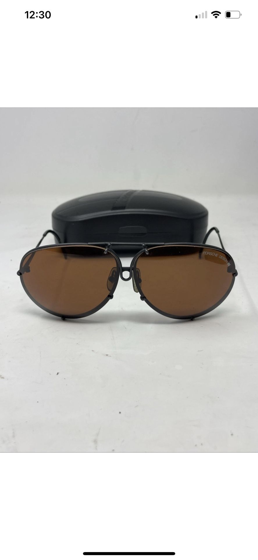 CARRERA PORSCHE DESIGN 5621 90 AVIATOR SUNGLASSES black/Amber