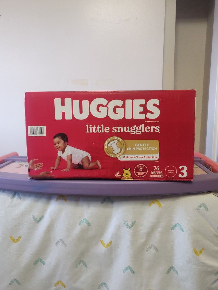 Huggies Size 3 76 Diapers