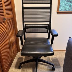 Real Leather Office chair - Made in Germany 