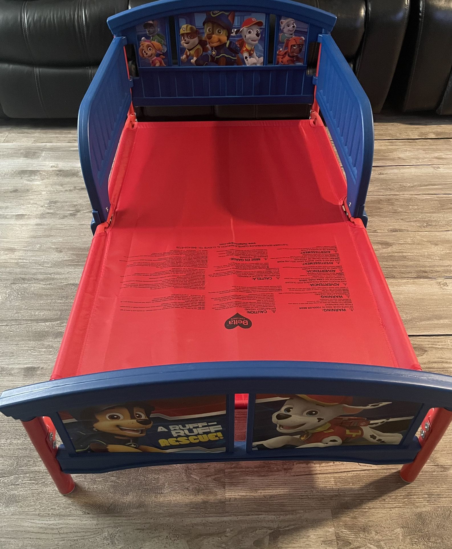 Paw Patrol Toddler Bed 