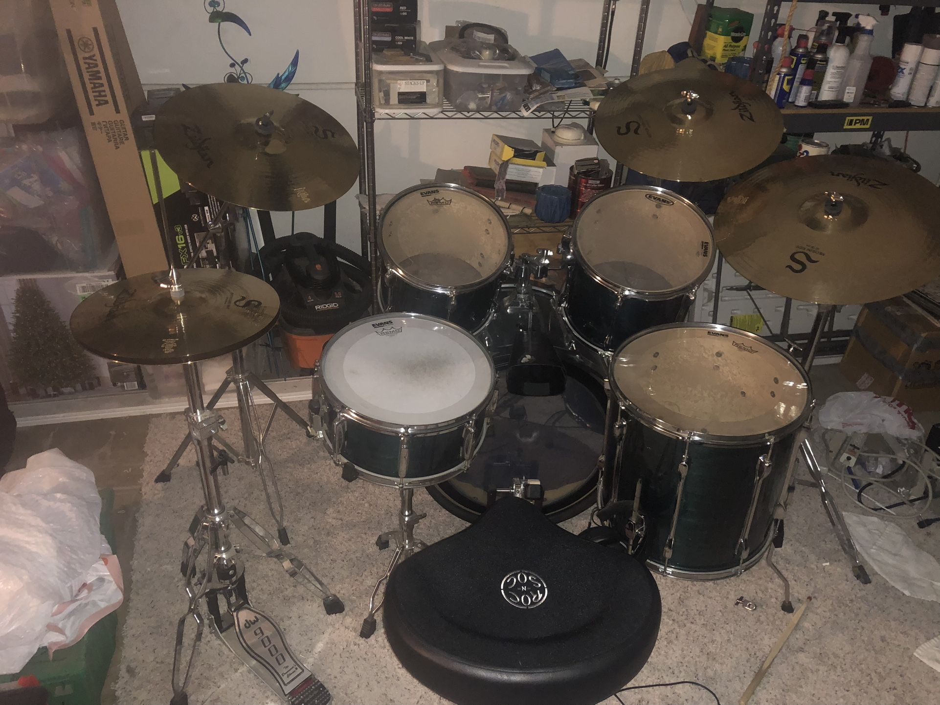 Tama Rock star 5-Piece Drum Set