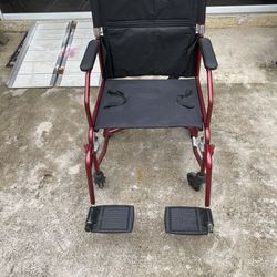 Transport Chair, Ultralight Weight 19 Pounds
