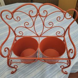 Love Seat Plant Stand
