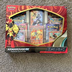 NEW Pokemon Armarougeex Premium Collection 