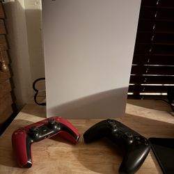 PS5 Disc Version. With 2 Controllers