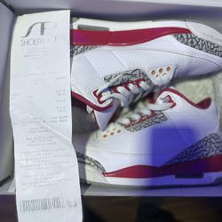 Jordan 3 Cardinals