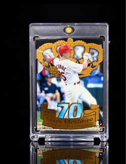 Mark McGwire 1998 Home Run Champion