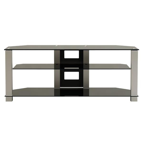 Alphaline Glass Metal TV Stand Item # 10685 | Model # T1013
