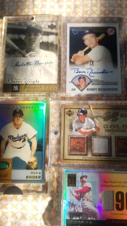 Baseball cards
