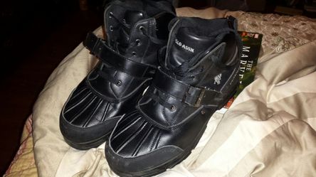 U.S. Polo Assn. Black Hiking Military Boots
