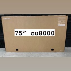 Samsung - 75” Class CU8000 Crystal UHD 4K Smart Tizen TV