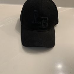 Black Long Beach Baseball Hat