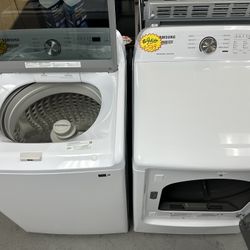 Samsung Washer(Agitator) and Gas Dryer Set🔥