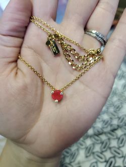 Kate Spade Gold Necklace New