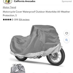 Premium Waterproof Motorcycle Covers All Sizes $20-$30/cubre Moto Contra Agua 