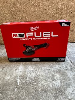 Milwaukee M18 FUEL 18-Volt 4-1/2 in./6 in. Braking Grinder with Paddle Switch (Tool-Only)
