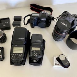 Canon Camera Equipment (Pricing Varies By Item - See Description)