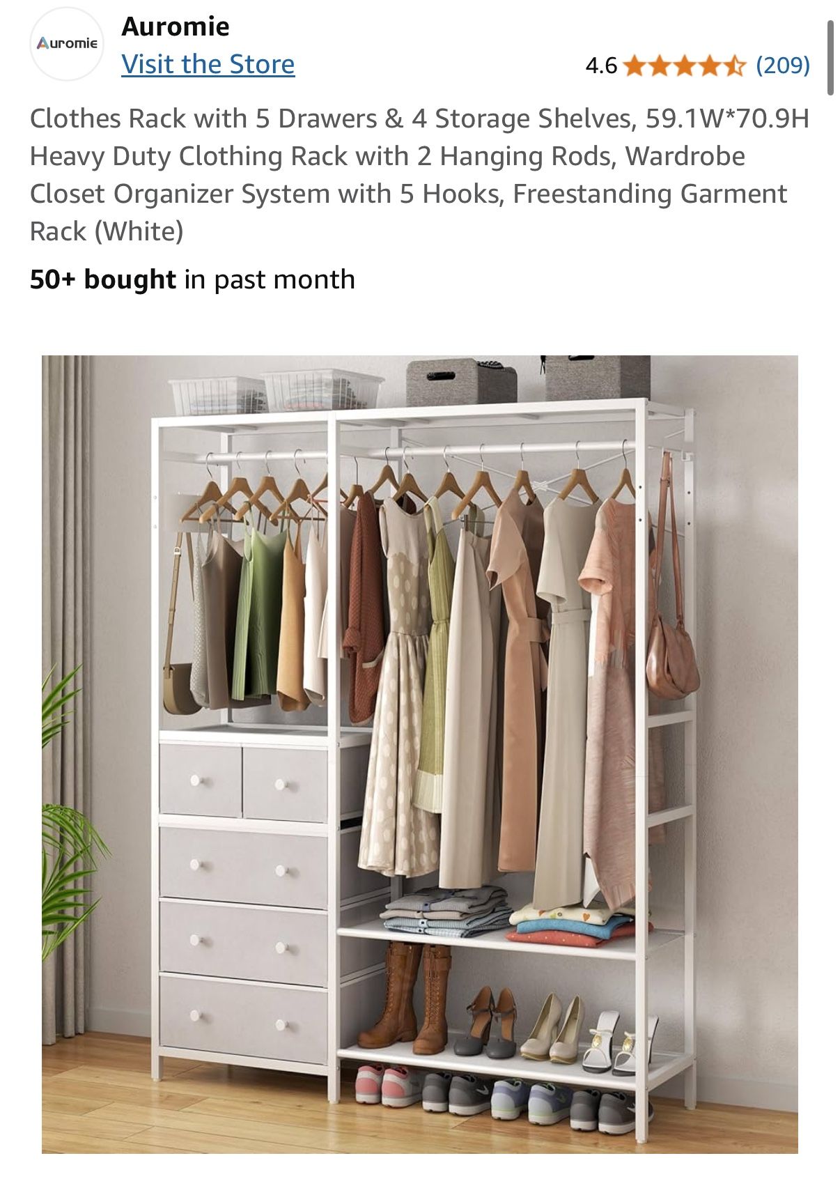 CLOTHING WARDROBE FOR SALE