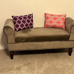 Small Bench Couch For End Of Twin Bed