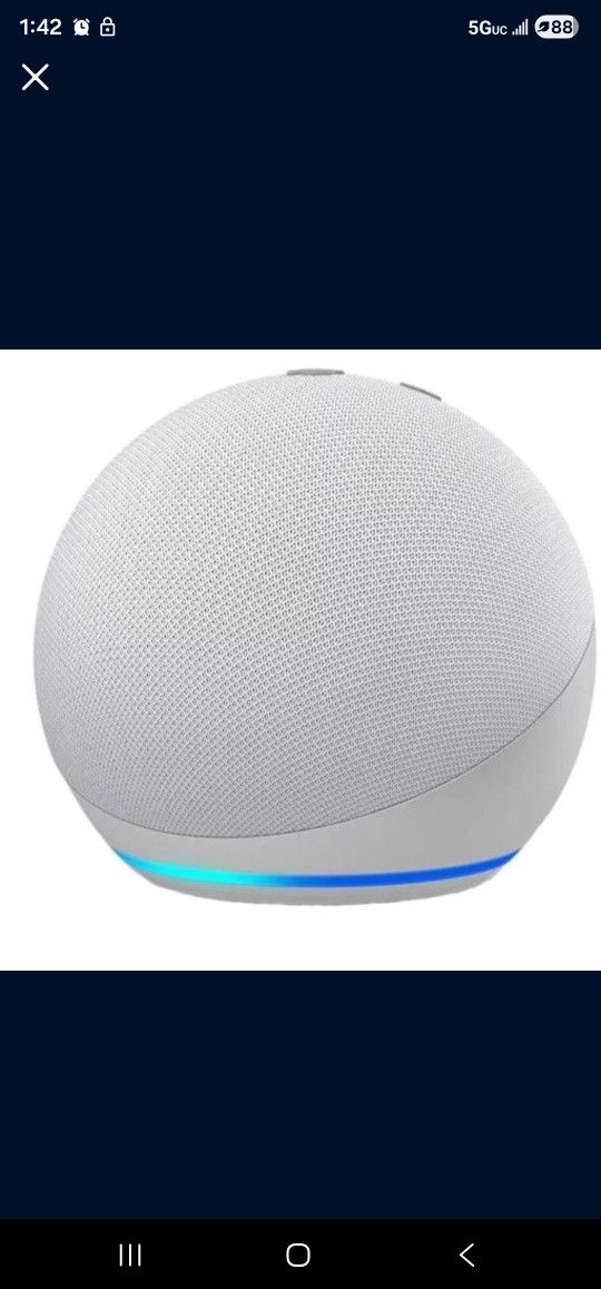 Echo Dot/Glacier White