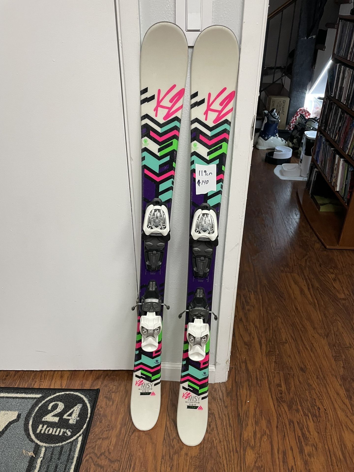 119cm k2 missy skis
