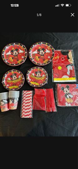 Mickey Mouse party supplies