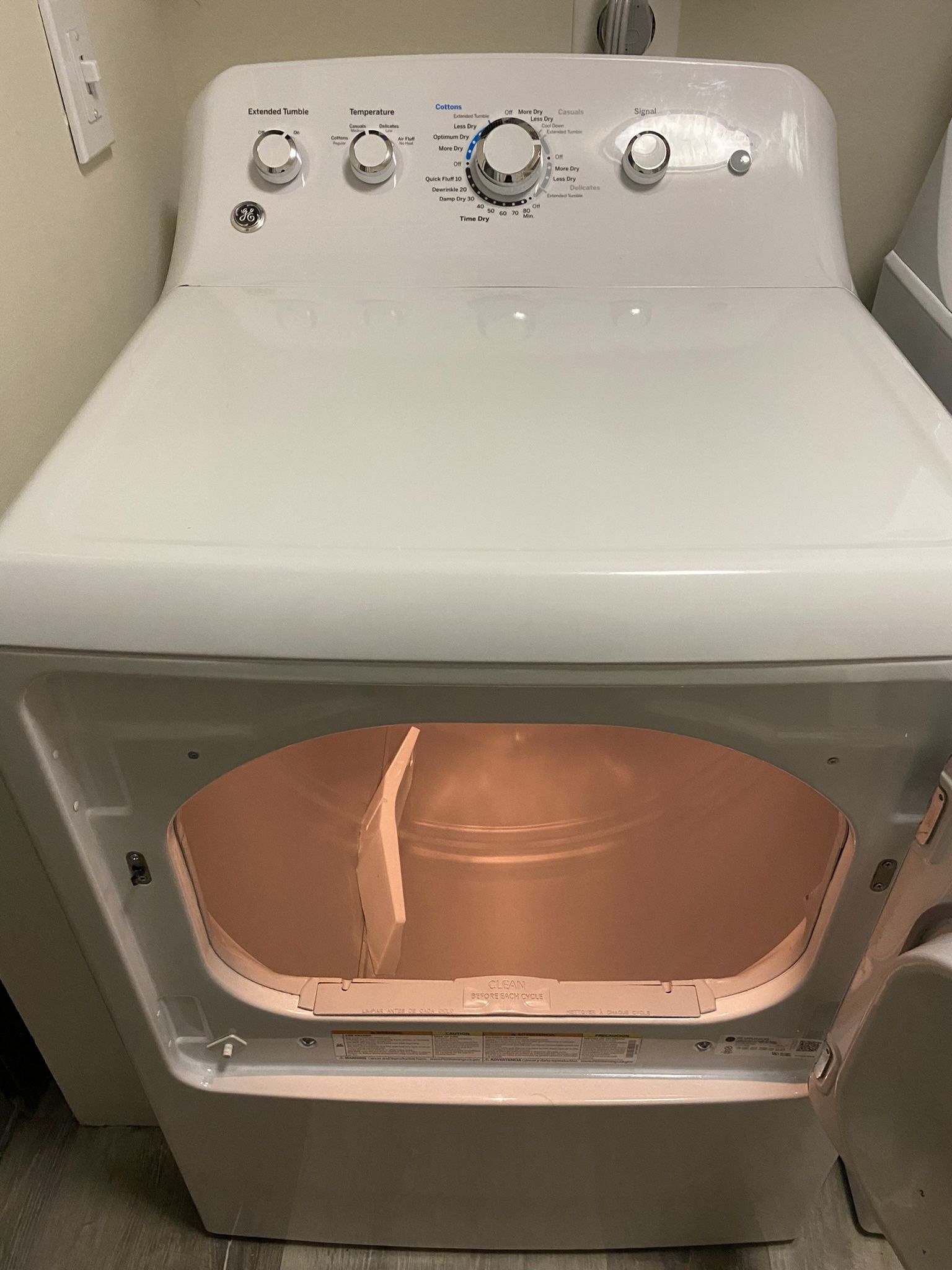 GE Washer And Dryer