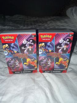 Pokemon Destined Rivals Bundles x2 - New/Sealed