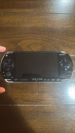 PSP console with movies and games