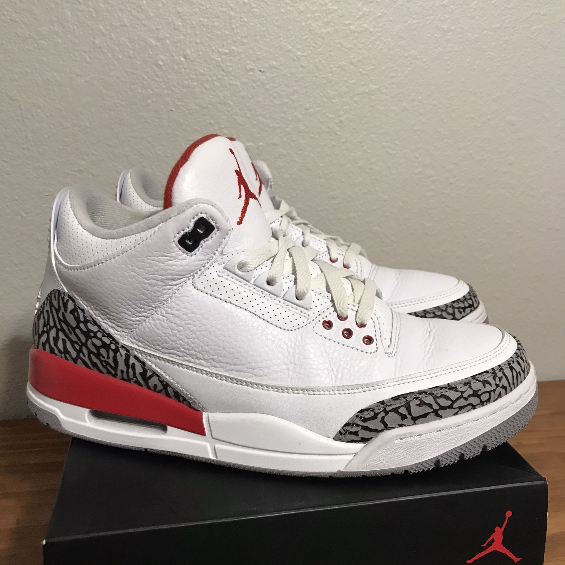 Air Jordan 3 Hall of Fame Retro Sz 10