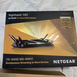 Nighthawk X65 AC4000 Router 