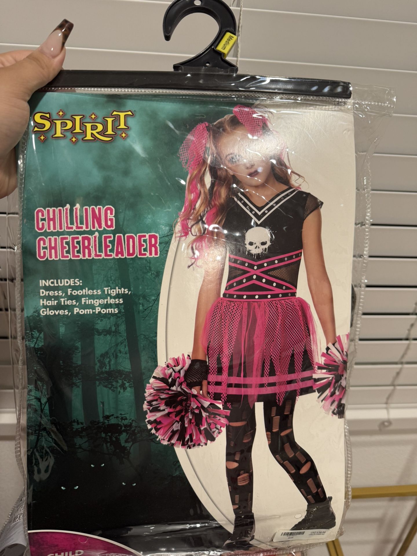 Girls Cheerleader Costume