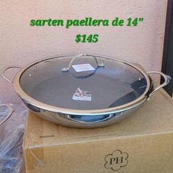 Paellera antiadherente de 14"  Princess House 🌻$145🌻