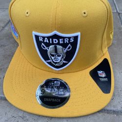 NEW ERA RAIDERS HIGH CROWN HAT NEW 