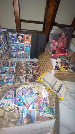 baseball basketball football cards