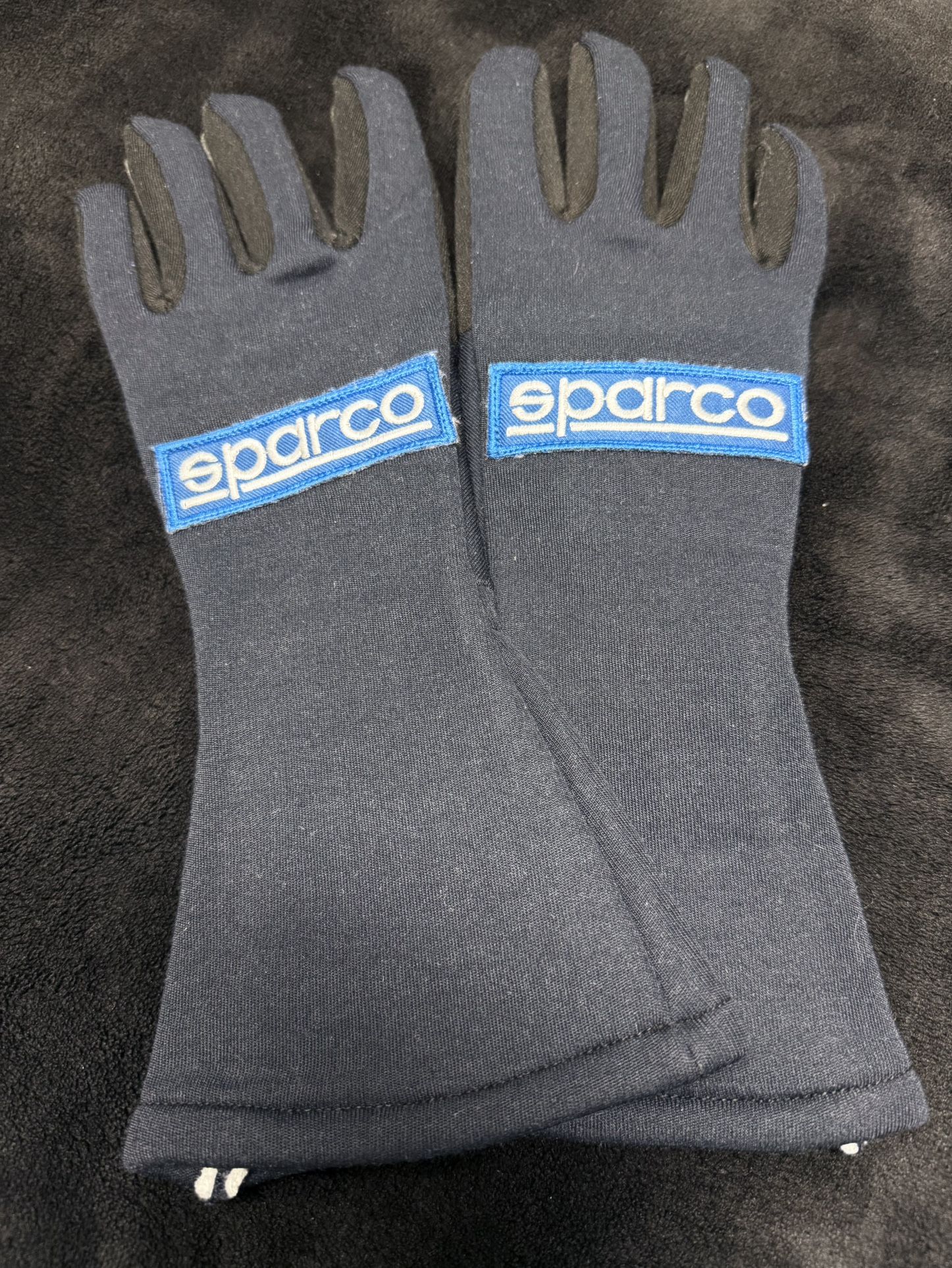 Sparco Classic Land Racing Gloves (Navy)