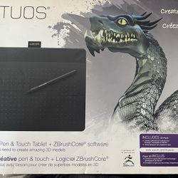 Wacom Intuos 3D Graphic Drawing Pen Tablet