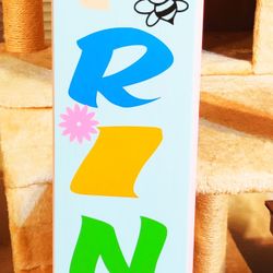 Handmade "Hello Spring " Sign