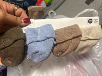 Baby Socks 4-Pack Size 0-6 Months