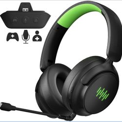 Wireless Gaming Headset for Xbox One Series X/S with Game/Chat Audio Balance