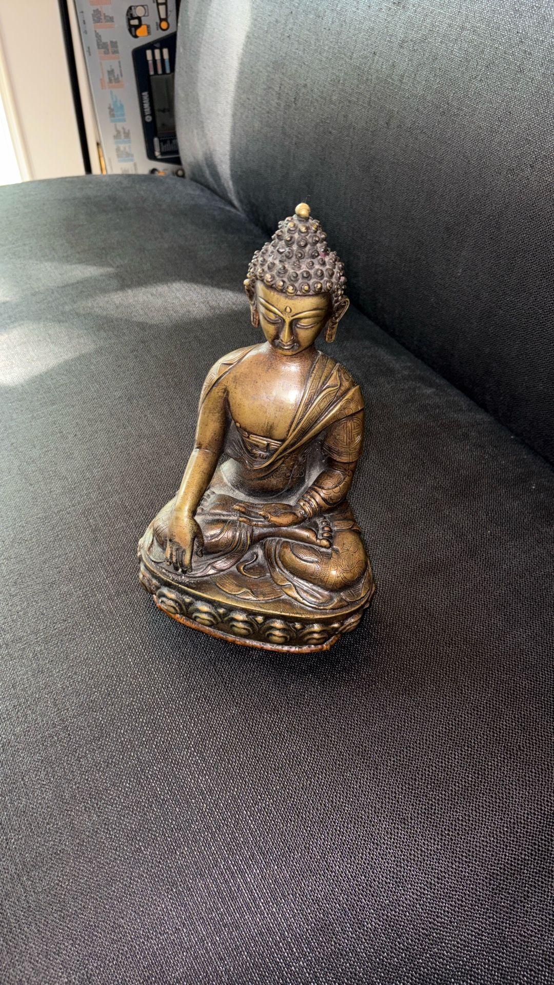 10 inch bronze Buddha statue