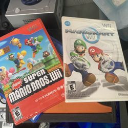 Mario Kart & Super Mario Nintendo Wii