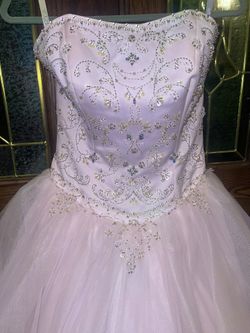 Quinceañera Dress pale pink